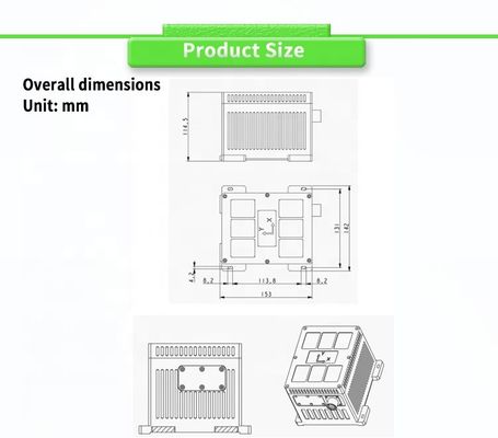 Micro Inertial Integrated Measurement System UNIVO UBTM1100Y with Power Supply 9VDC- 36VDC