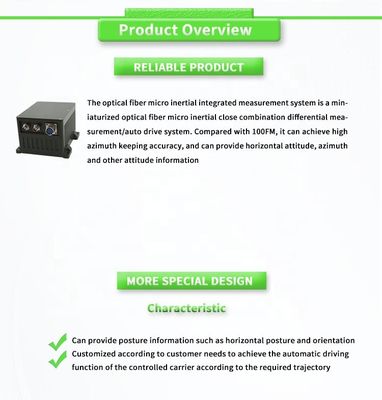 Micro Inertial Integrated Measurement System UNIVO UBTM1100Y with Power Supply 9VDC- 36VDC