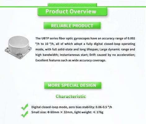 UNIVO UBTP400Y Inertial Navigation Guidance Head with Fibre Optic Gyroscope Sensors