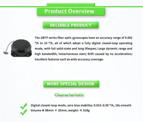 UNIVO UBTP1000Y Small Inertial Navigation Guidance Head with Fibre Optic Gyroscope Sensors