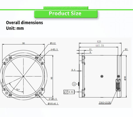 15W UNIVO UBTS500Y Fiber Optic Gyroscope Precise Speed Detection for Railway Tracks
