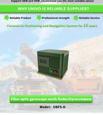High- UNIVO UBFS-DY Navigation Inertial Navigation System Antenna Stable Attitude Fog Gyroscope Sensor North Seeker
