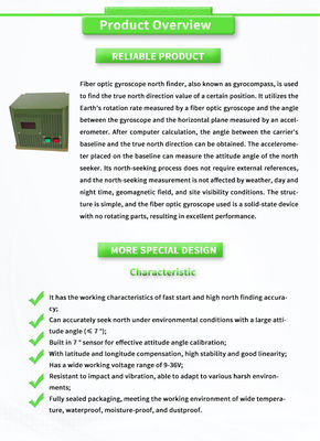 UNIVO UBFS-DY Navigation Inertial System Stable Attitude North Seeking Sensor