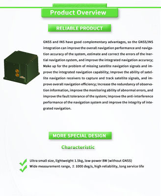 UNIVO UBTS900Y Intelligent Navigation Gyroscope Sensor for High Speed Accuracy ≤0.03m/s