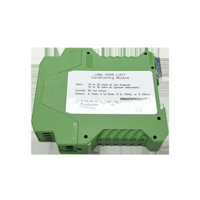 LED Display Screen Supports LVDT RVDT 4 5 6 Line Displacement Sensor Signal Regulator