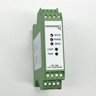 LED Display Screen Supports LVDT RVDT 4 5 6 Line Displacement Sensor Signal Regulator