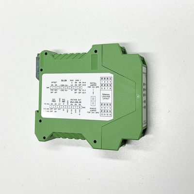 LED Display Screen Supports LVDT RVDT 4 5 6 Line Displacement Sensor Signal Regulator