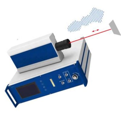Single point laser Doppler vibrometer sensor for building acceleration speed detection