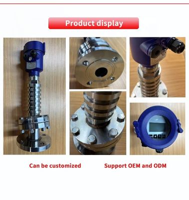 80G Solid Liquid Detection Easy Installation Millimeter Wave Radar Level Gauge