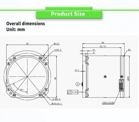 Customized Support OEM UNIVO UBTU500Y Navigation Inertial Attitude/Azimuth Reference System 12W
