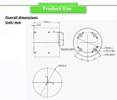 UNIVO UBTU300Y Attitude/Azimuth Reference System with Fibre Optic Gyroscope Sensors